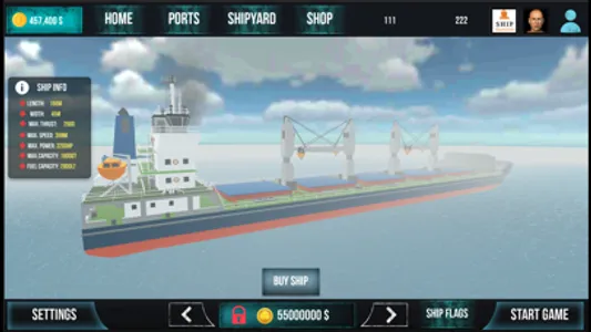 Ocean Cargo Ship Simulator screenshot 0