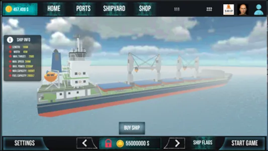 Ocean Cargo Ship Simulator screenshot 1