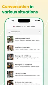 AI Learn Fluent Talks | OnMind screenshot 2