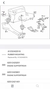 Car parts for Mercedes-Benz OE screenshot 0