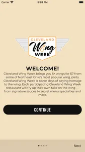 Cleveland Wing Week screenshot 0