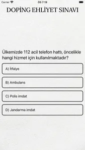 Doping Ehliyet Sınavı screenshot 2