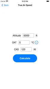 PiCal - Pilot Calculator screenshot 0