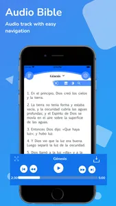 KJV Biblia Audio en español screenshot 0