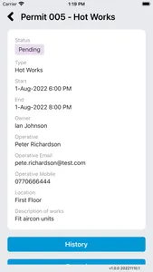 Morgan Sindall Fitout Permit+ screenshot 1