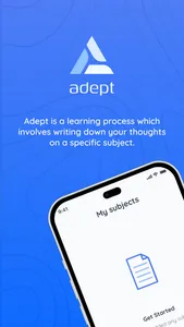 Adept: timer, notes, mindmap screenshot 0