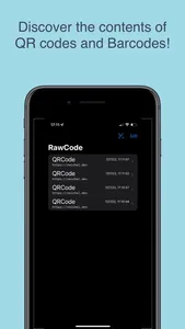 Barcode & QR Scanner - RawCode screenshot 0