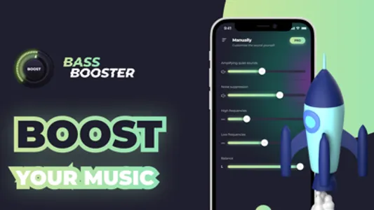 Bass Booster & Equalizer screenshot 1