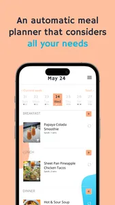 Fooge: Auto meals & workouts screenshot 2