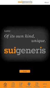 Sui Generis App screenshot 0