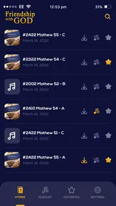 Friendship with God Hymnal screenshot 1