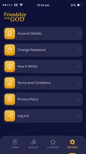 Friendship with God Hymnal screenshot 6