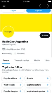 RadioGay Argentina screenshot 1