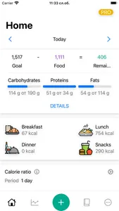 Calorie Counter & Meal Planner screenshot 0