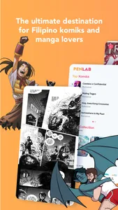 Penlab - Comics Manga Webtoons screenshot 1