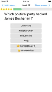 OneMileNorth POTUS Quiz screenshot 8