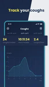 CoughTracker screenshot 2