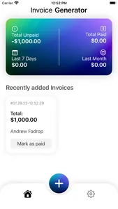 Invoice maker - asap app screenshot 0