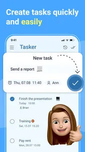 Tasker: Todo list for business screenshot 0