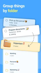 Tasker: Todo list for business screenshot 1