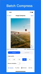 Photo Compress - Resize Pics screenshot 1