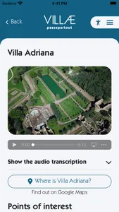 Villae passepartout screenshot 1