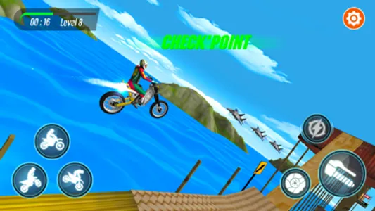 Bike Stunt Racing Extreme 3D screenshot 1