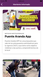 Puente  Aranda App screenshot 1