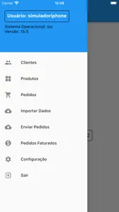 Pedidos Mobile V2 screenshot 1