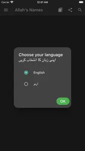 Allah's 99 Names & Explanation screenshot 0