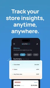 SuperCEO - Shopify Analytics screenshot 0