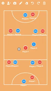 Netball Tactic Board screenshot 0