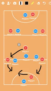 Netball Tactic Board screenshot 1