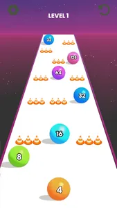 Ball Road 2048 - 3D Ball Game screenshot 0