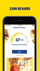 Wetzel's Pretzels screenshot 1