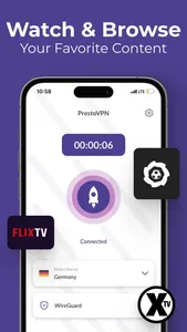 Super Fast Private Presto VPN screenshot 5