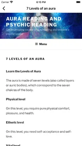 Aura Reading Psychic Course screenshot 2