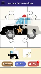 Cartoon Cars & Vehicles Puzzle screenshot 0