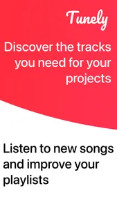 Tunely – Song & Music Finder screenshot 1