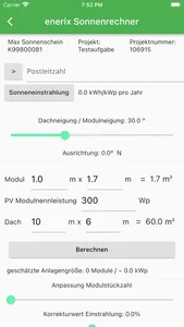 enerix Sonnenrechner screenshot 3