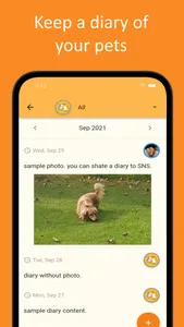 Pet care diary - daily pet log screenshot 5