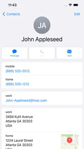 Recent Contacts - Sort by Date screenshot 1