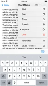 Word Count Notes, Word Counter screenshot 2