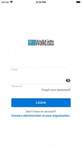 Walk Lists screenshot 0