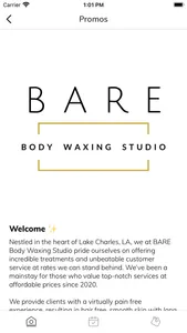 BARE Body Waxing Studio screenshot 2