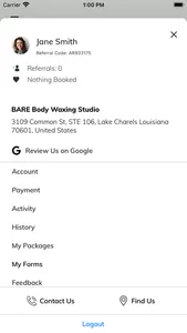 BARE Body Waxing Studio screenshot 4