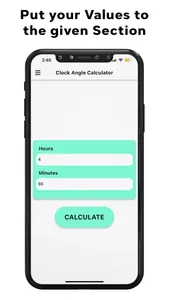 Clock Angle Calculator screenshot 1