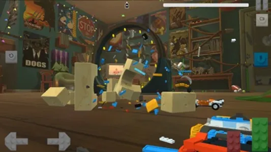 Blocky Toy Car Crash V screenshot 3