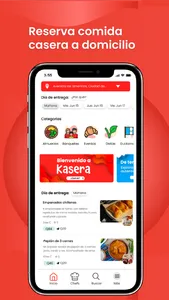 Kasera: Comida casera screenshot 0