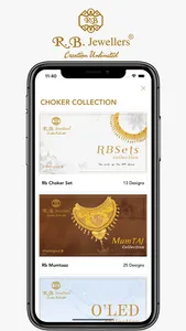 R.B. JEWELLERS - Online screenshot 1